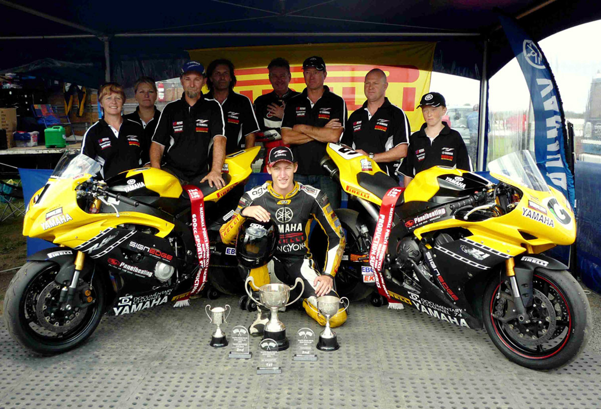 Bernard Racing Yamaha team, Gareth Jones - 2009